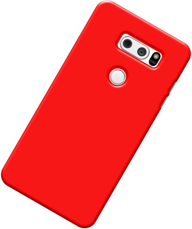 Case Designer Back Cover for LG V30 dual-SIM H930 Back Case Back Cover Smart Slim 360 Protecion Corner Protection Cover  (Red, Shock Proof, Pack of: 1)