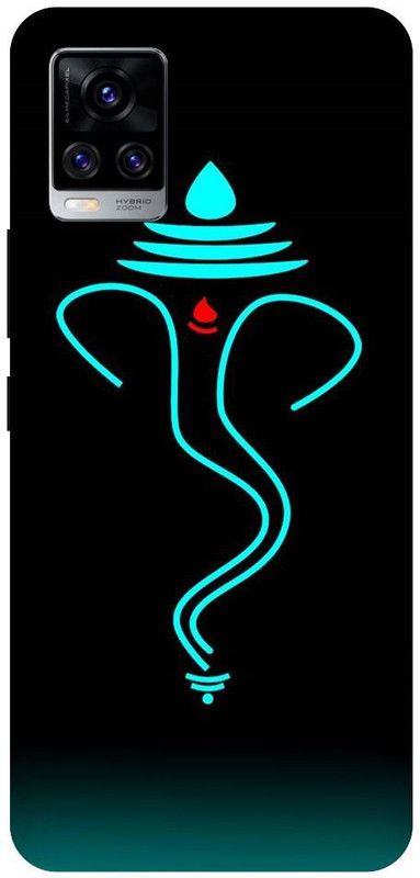 URCHIN Back Cover for Vivo V20 Pro ganesh ji, Lord ganesh, God, Ganpati, ganpati bappa morya, Bhagwan, Cute  (Multicolor, Shock Proof, Pack of: 1)
