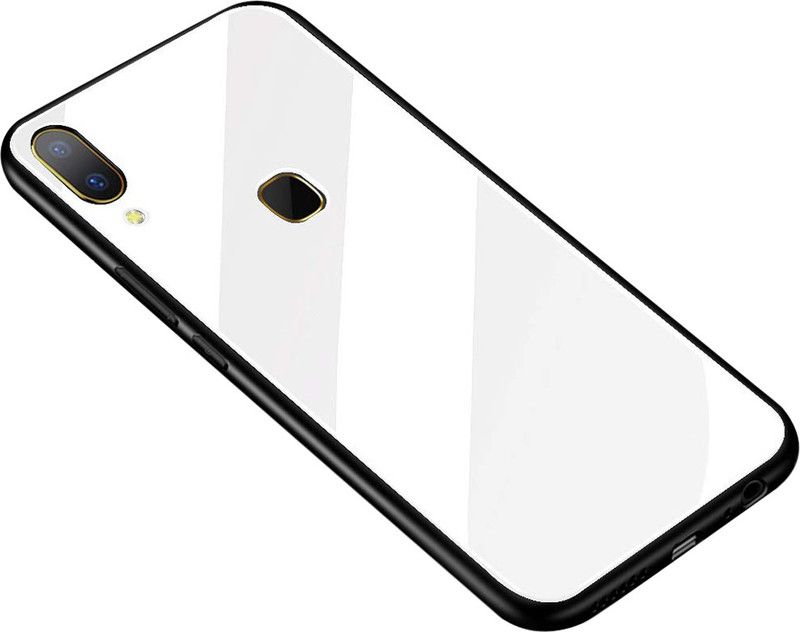 COVERNEW Back Cover for Vivo V9 Youth  (White, Dual Protection, Pack of: 1)