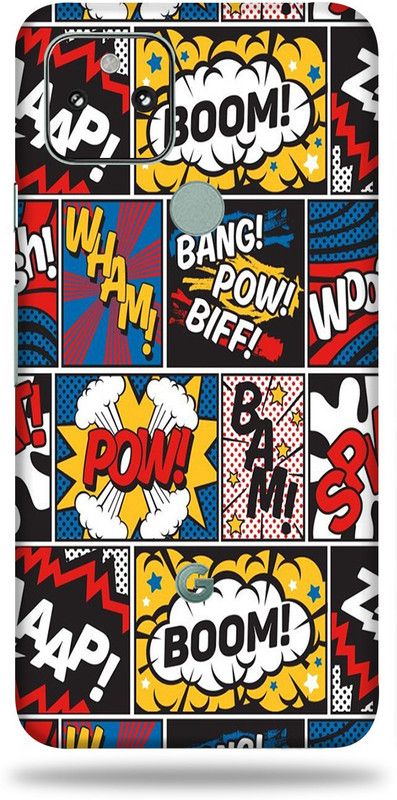 OggyBaba Google Pixel 5A 5g, Boom Sticker Mobile Skin  (Multicolor)
