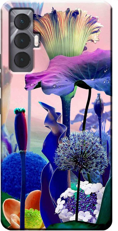StroFit Back Cover for Tecno Spark 8 Pro/Tecno 8 pro 2791  (Multicolor, 3D Case, Silicon, Pack of: 1)