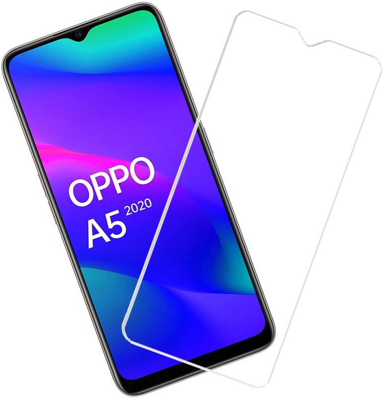 HOBBYTRONICS Tempered Glass Guard for Oppo A5  (Pack of 1)