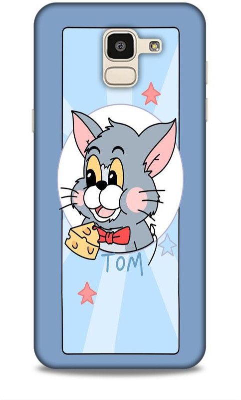 Samsidhi Back Cover for Samsung Galaxy J6  (Blue, Grey)