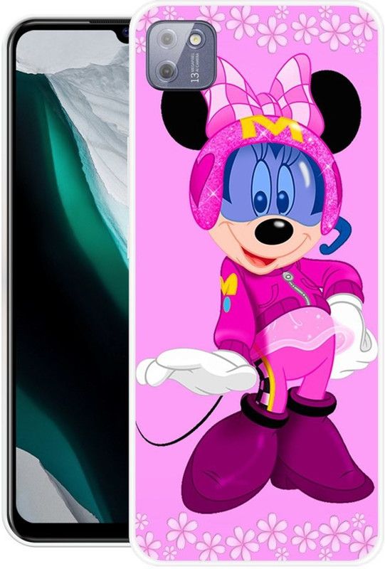 KLC Back Cover for Lava Z2 Max  (Multicolor, Grip Case, Silicon)