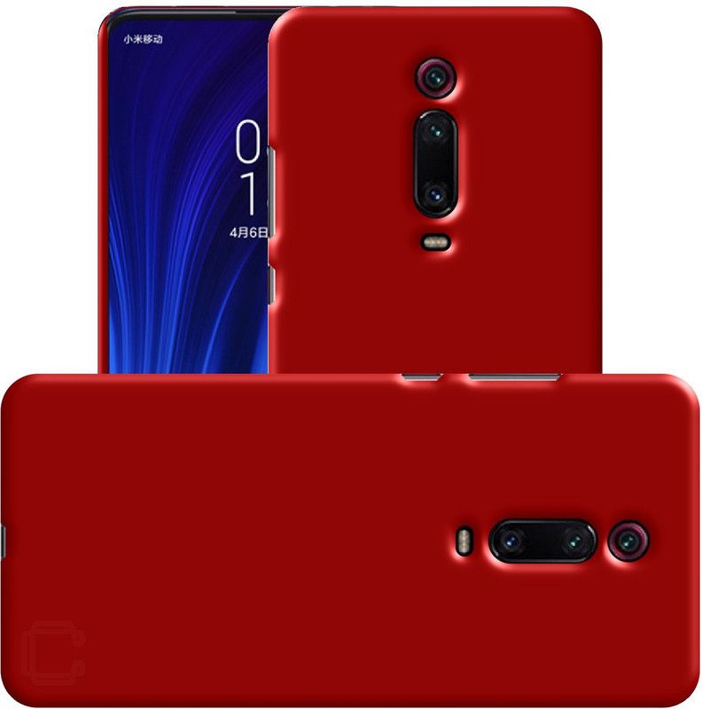 CASE CREATION Back Cover for Mi K20, Mi K20 Pro  (Red, Grip Case, Pack of: 1)