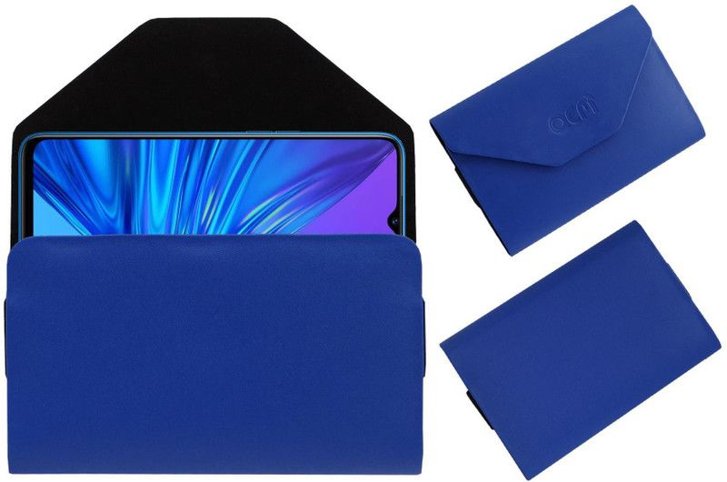 ACM Pouch for Realme 5  (Blue, Cases with Holder, Pack of: 1)