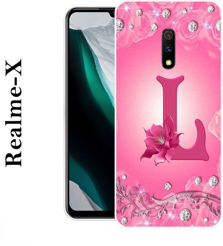 SUPERCASE Back Cover for Realme X  (Pink, Grip Case, Silicon)