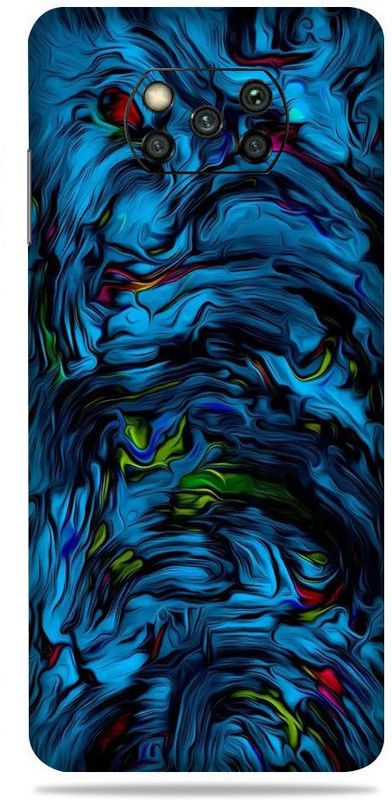 Satisfactory poco x3 pro Mobile Skin  (Multicolor)