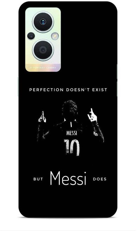 Printabulous Back Cover for Oppo F21 Pro 5G  (Black)