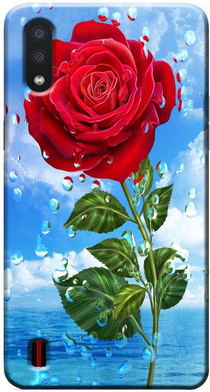 MORITZ Back Cover for Samsung A01 Back Cover / Samsung A01 Mobile Back Cover  (Multicolor, Anti-radiation, Silicon)
