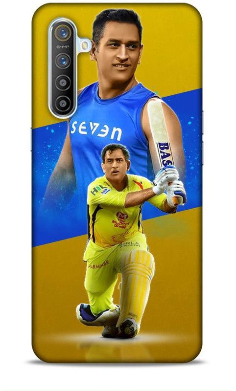 zingcart Back Cover for Realme XT Pro, Dhoni in practice Jersey CSK Printed Back Cover Case  (Multicolor, Hard Case, Pack of: 1)