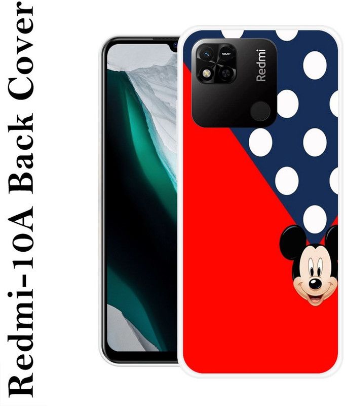 LOVETHINK Back Cover for Redmi 10A  (Multicolor, Grip Case, Silicon, Pack of: 1)