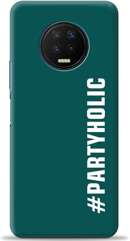 Loffar Back Cover for Infinix Note 7  (Green, Shock Proof, Pack of: 1)