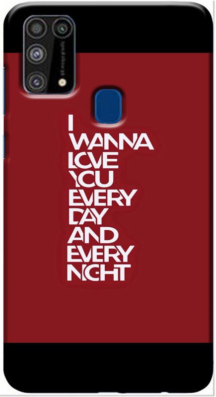 CUTECASE Back Cover for Samsung M31 Back Cover / Samsung M31 Mobile Back Cover  (Multicolor, Anti-radiation, Silicon, Pack of: 1)