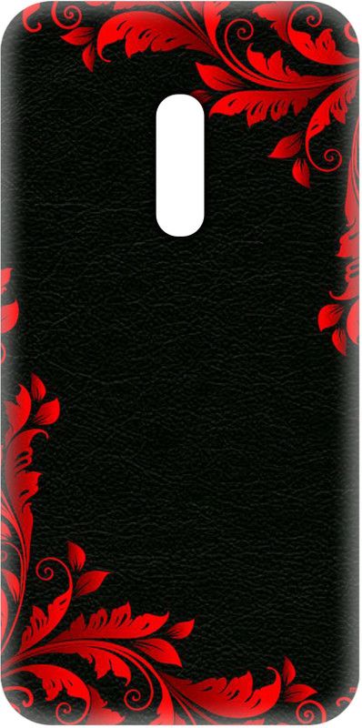 Smutty Back Cover for Realme X, RMX1901, RMX1903 - Red Floral Print  (Multicolor, Hard Case, Pack of: 1)