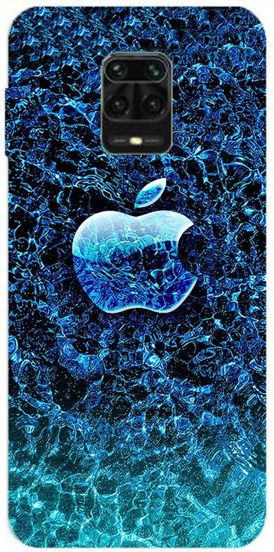 METOO Back Cover for Redmi Note 9 Pro / Redmi Note 9 Pro Max, Apple, Print : 416  (Multicolor, Dual Protection, Silicon, Pack of: 1)