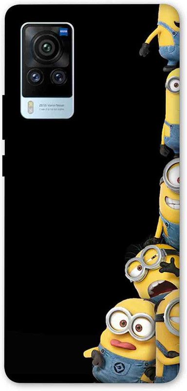 NDCOM Back Cover for VIVO X60 PRO Funny Cartoons Printed  (Multicolor, Hard Case, Pack of: 1)