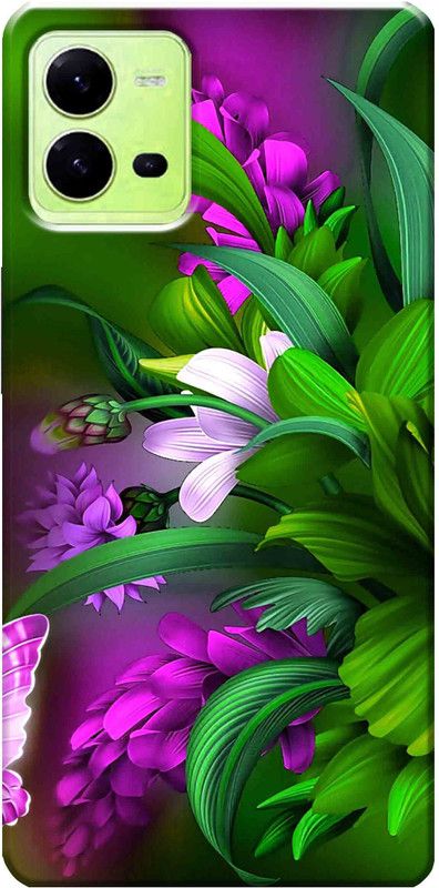 RDcon Back Cover for vivo V25 5G 2592  (Multicolor, Camera Bump Protector, Silicon, Pack of: 1)