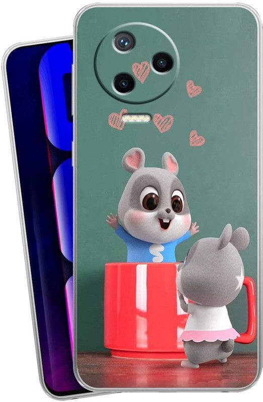 Mitvaa Back Cover for Infinix Note 12 Pro 4G  (Multicolor, Dual Protection, Silicon, Pack of: 1)
