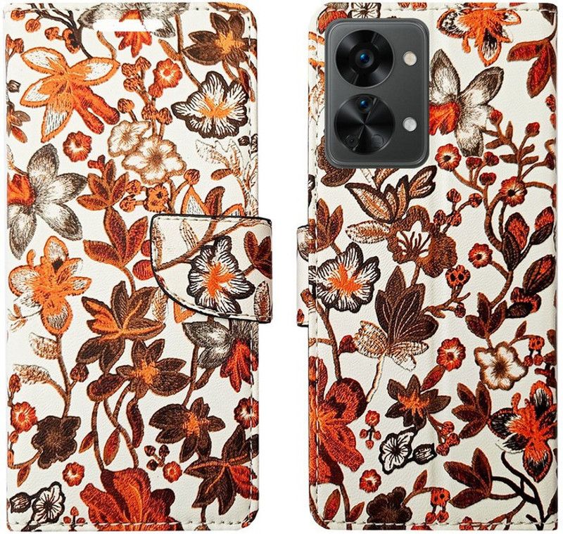 MyFlips Flip Cover for OnePlus Nord 2T 5G  (Orange, Magnetic Case, Pack of: 1)