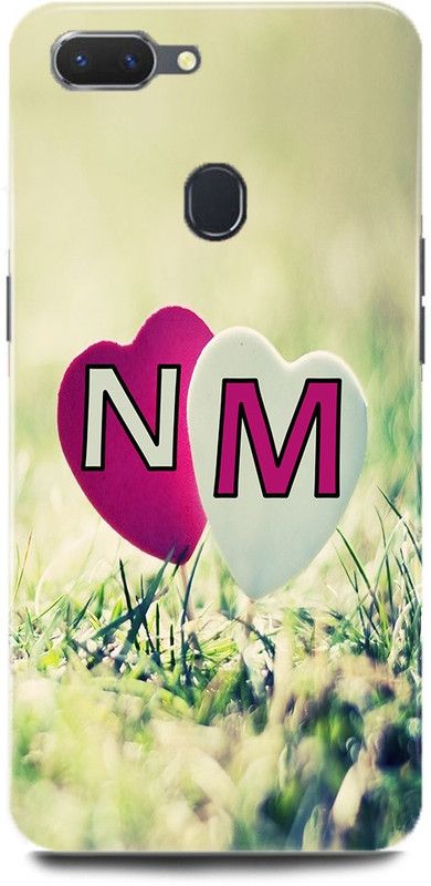 MP ARIES MOBILE COVER Back Cover for Realme 2/RMX1805,N Loves M Name,N Name, M Letter, Alphabet,N Love M NAME  (Multicolor, Hard Case, Pack of: 1)