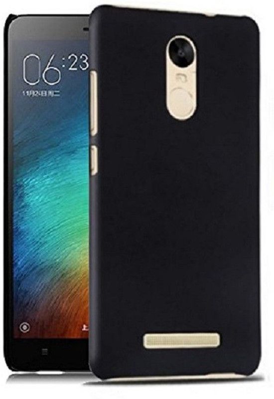 Kelfo Back Cover for Mi Redmi Note 3  (Black, Pack of: 1)