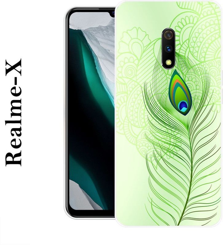 SUPERCASE Back Cover for Realme X  (Green, Grip Case, Silicon)