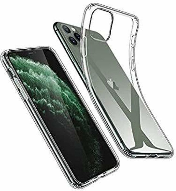 Gemesha Bumper Case for Apple iPhone 11 PRO  (Transparent, Silicon)