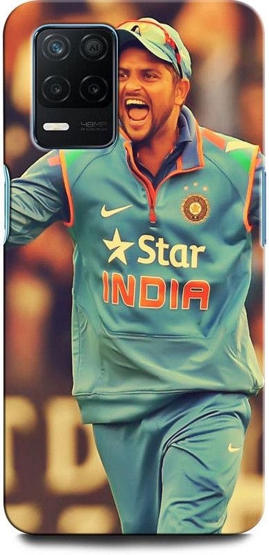 ORBIQE Back Cover for Realme 9 5G SURESH RAINA, INDIAN CRICKETER, SPORT  (Multicolor, Hard Case)