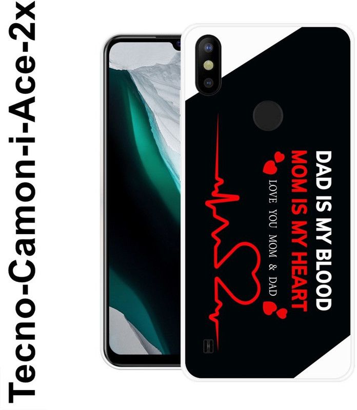 redfly Back Cover for Tecno Camon I Ace 2x  (Multicolor, Silicon)