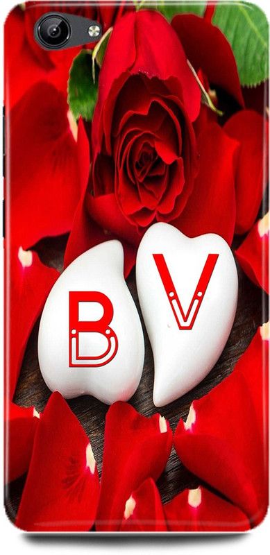 MP ARIES MOBILE COVER Back Cover for Vivo Y69/1714 B Loves V Name,B Name, V Letter, Alphabet,B Love V NAME  (Multicolor, Hard Case, Pack of: 1)