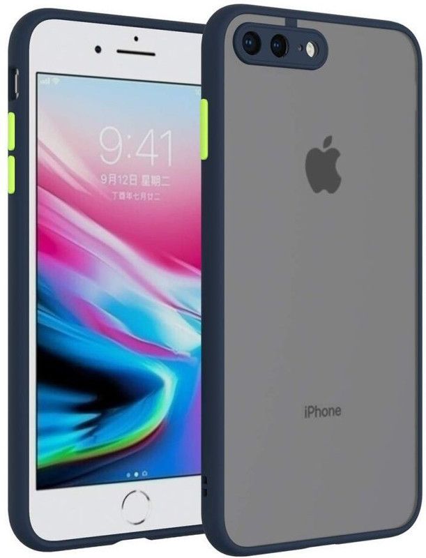 SRS Back Cover for Apple iPhone 7 Plus  (Blue, Matte Finish)