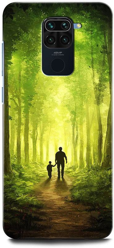 INTELLIZE Back Cover for REDMI Note 9 M2003J15SI FATHER DAUGHTER LOVE, NATURE, CUTE GIRL, FATHER LOVE  (Multicolor, Hard Case, Pack of: 1)
