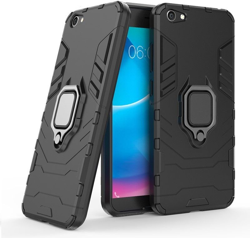 ZIVITE Back Cover for Vivo V5  (Black, Magnetic Case, Pack of: 1)