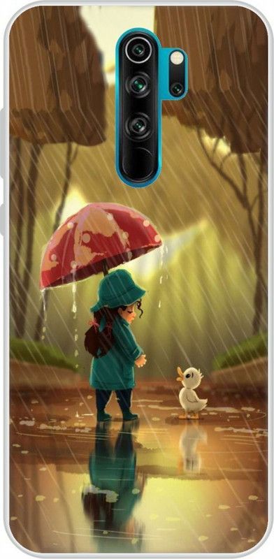 Lovecase Back Cover for Mi Redmi Note 8 Pro  (Multicolor, Silicon)