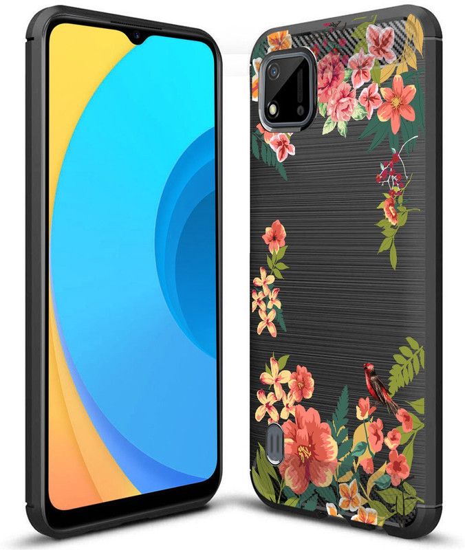 Nainz Back Cover for Realme C20, Realme C11 2021  (Multicolor, Rugged Armor, Pack of: 1)