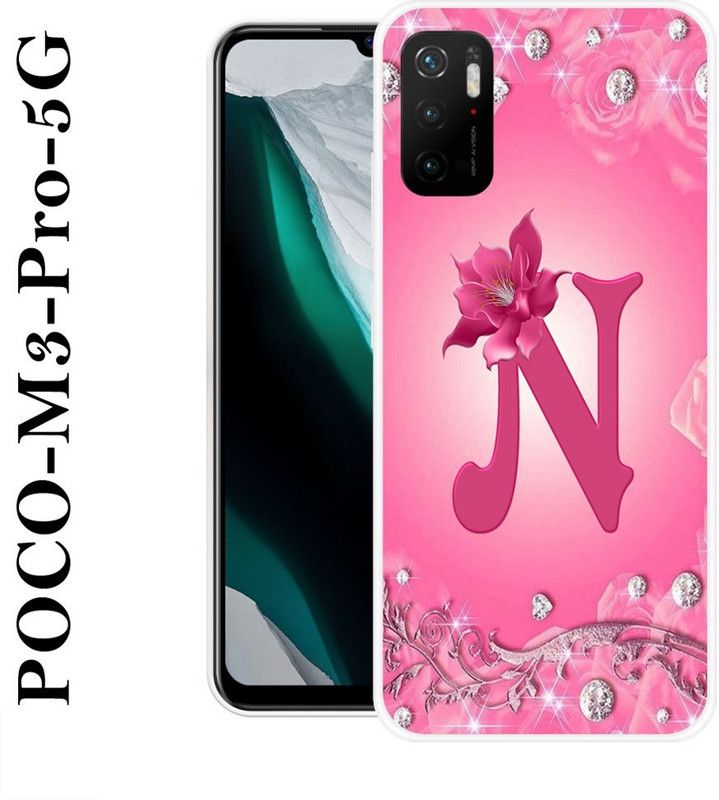 BAGRA Back Cover for Poco M3 Pro 5G  (Pink, Grip Case, Silicon)