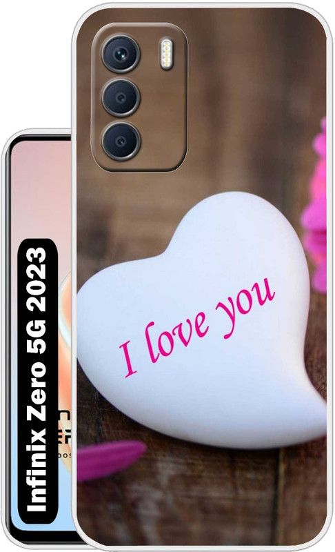 Flipkart SmartBuy Back Cover for Infinix Zero 5G 2023  (Brown, White, Silicon, Pack of: 1)