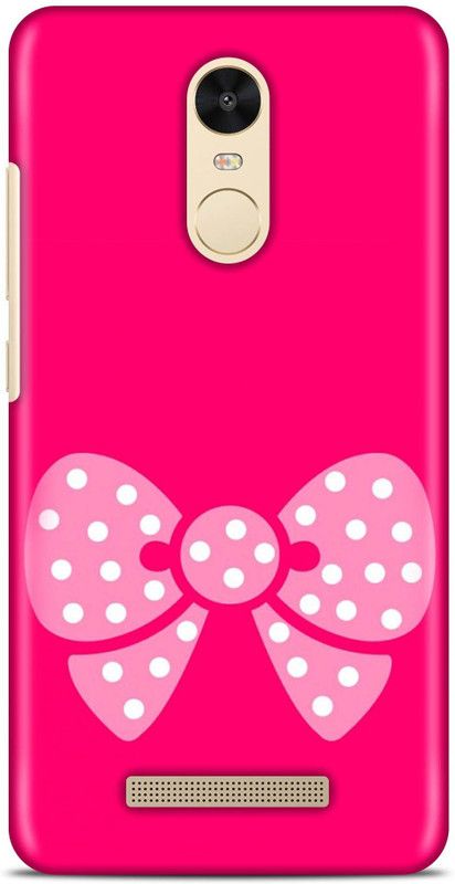 Sankee Back Cover for Mi Redmi Note 3  (Pink, Hard Case)