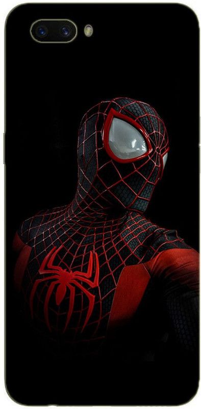 METOO Back Cover for Oppo CPH1893, Spider man Design Back Cover Print : 96  (Multicolor, Dual Protection, Silicon, Pack of: 1)