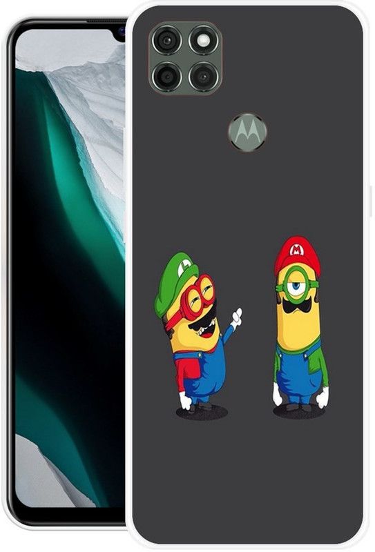 Vaultart Back Cover for Motorola Moto G9 Power  (Multicolor, Dual Protection, Silicon, Pack of: 1)