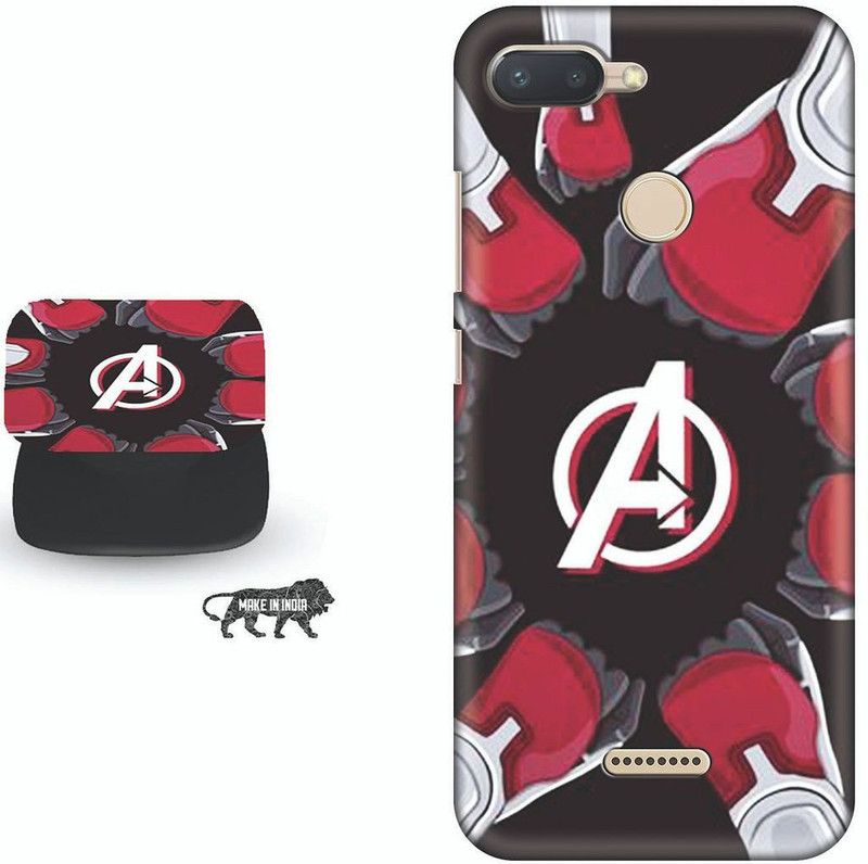 Zappy Back Cover for Mi Redmi 6  (Multicolor, Cases with Holder)
