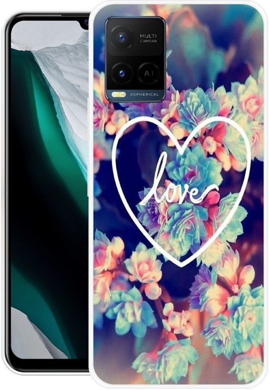 MeMi Back Cover for vivo Y21,vivo Y21 2021 Edition  (Multicolor, Shock Proof, Silicon, Pack of: 1)
