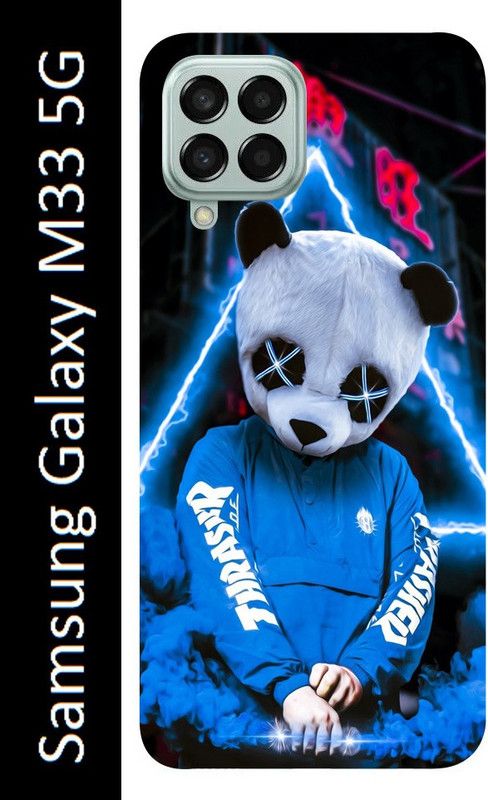 SillyStore Back Cover for Samsung Galaxy M33 5G, Samsung M33 5G, Sam M33 5G  (Multicolor, Grip Case, Silicon, Pack of: 1)