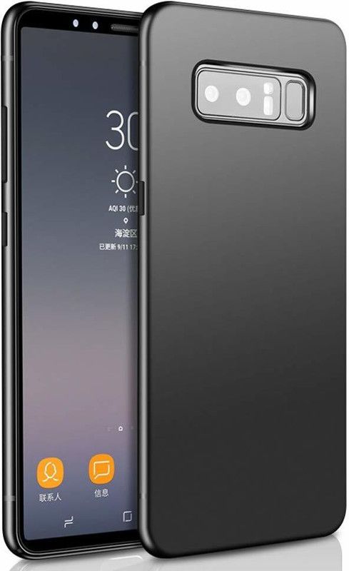 AKSHUD Back Cover for Samsung Galaxy Note 8  (Black, Shock Proof, Pack of: 1)