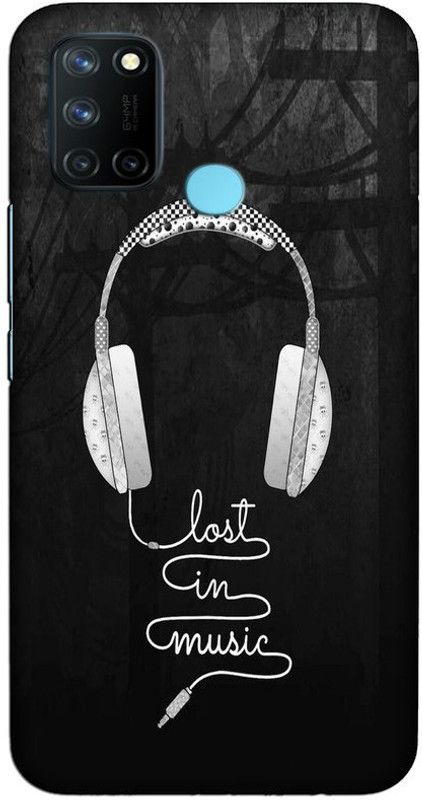 CROKIAN Back Cover for Realme 7i music hedphone Back Cover  (Multicolor, Hard Case, Pack of: 1)
