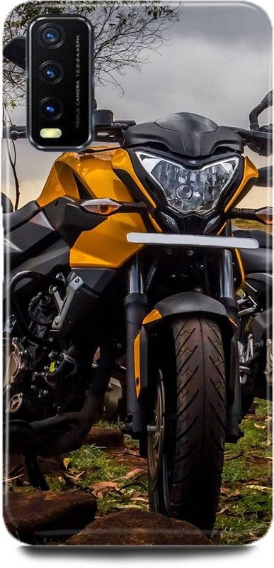 FUGGA Back Cover for Vivo Y12s, V2033, BAJAB, PULSER, SPORTS, BIKE, RACING, BIKE, LOVER  (Multicolor, Hard Case)