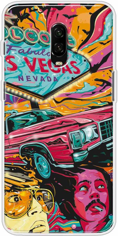 Oye Stuff Back Cover for OnePlus 6T  (Multicolor, Flexible, Silicon, Pack of: 1)