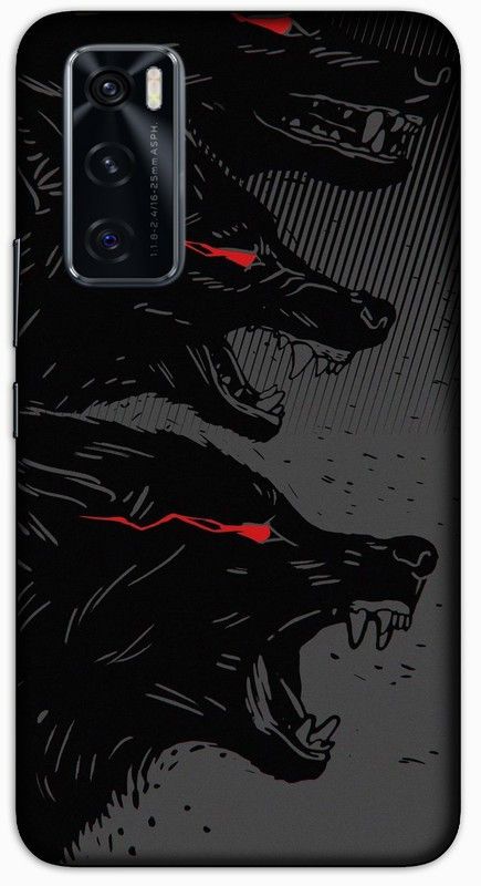 CROKIAN Back Cover for ViVO V20 SE Wolf Back Cover  (Multicolor, Hard Case)