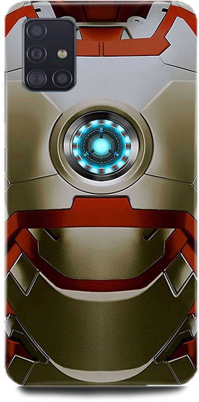 MP ARIES MOBILE COVER Back Cover for SAMSUNG Galaxy M51, Iron Man Iron Man Mask Iron Man Face Avenger Marvel Superhero Avengers  (Multicolor, Hard Case, Pack of: 1)